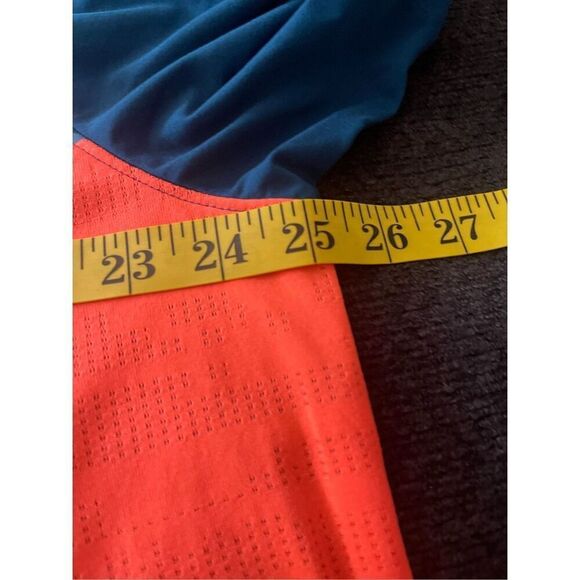 Under Armour Men's Orange And Blue Colorblock Loose Heatgear Polo Size 2XL - Picture 13 of 13